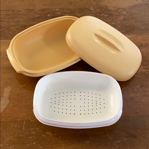 how to use old tupperware steamer